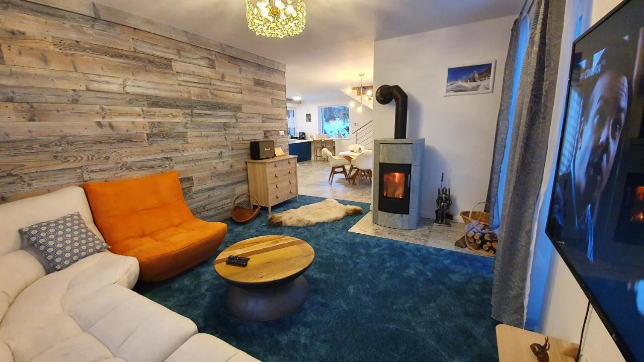 Vila Lesna House With A Garden 2 Minutes From The Center Of The Tatras Nova Lesna Exterior photo